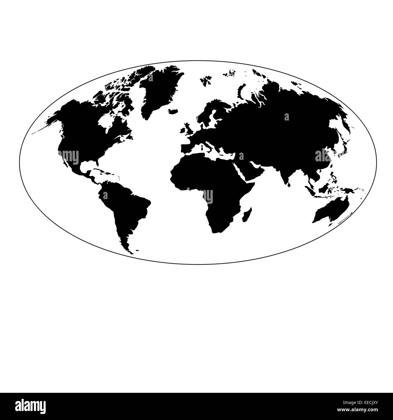 Flat earth drawing Black and White Stock Photos & Images - Alamy