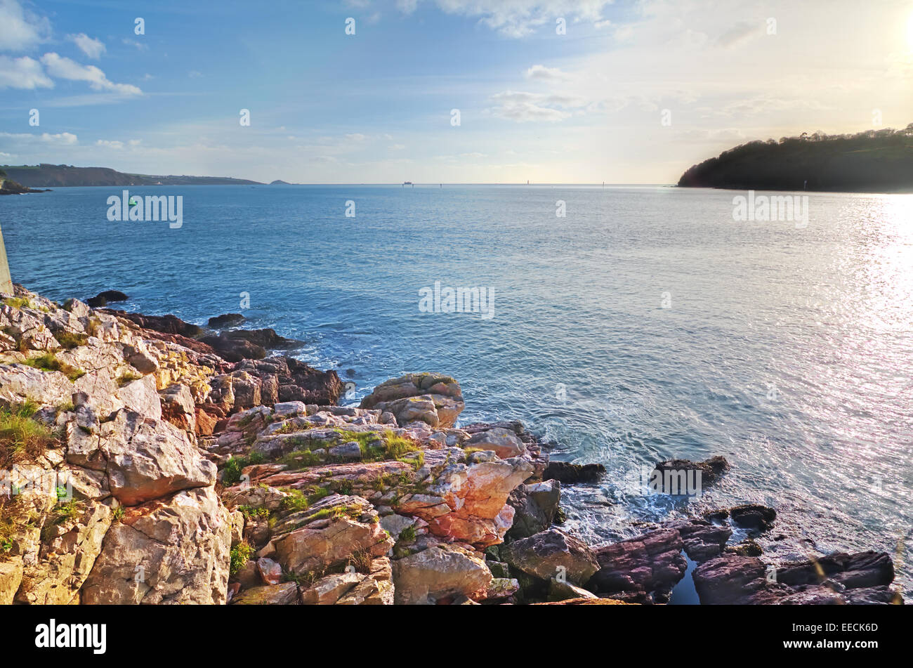 Plymouth Firestone Bay Stock Photo Alamy