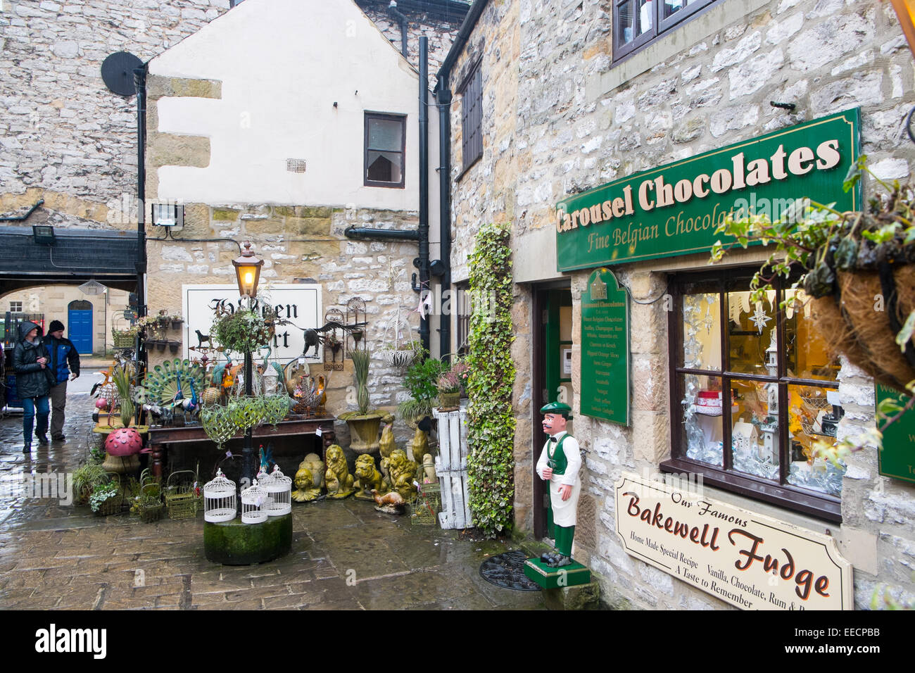Carousel chocolate shop in hebden court,Bakewell,Derbyshire,England