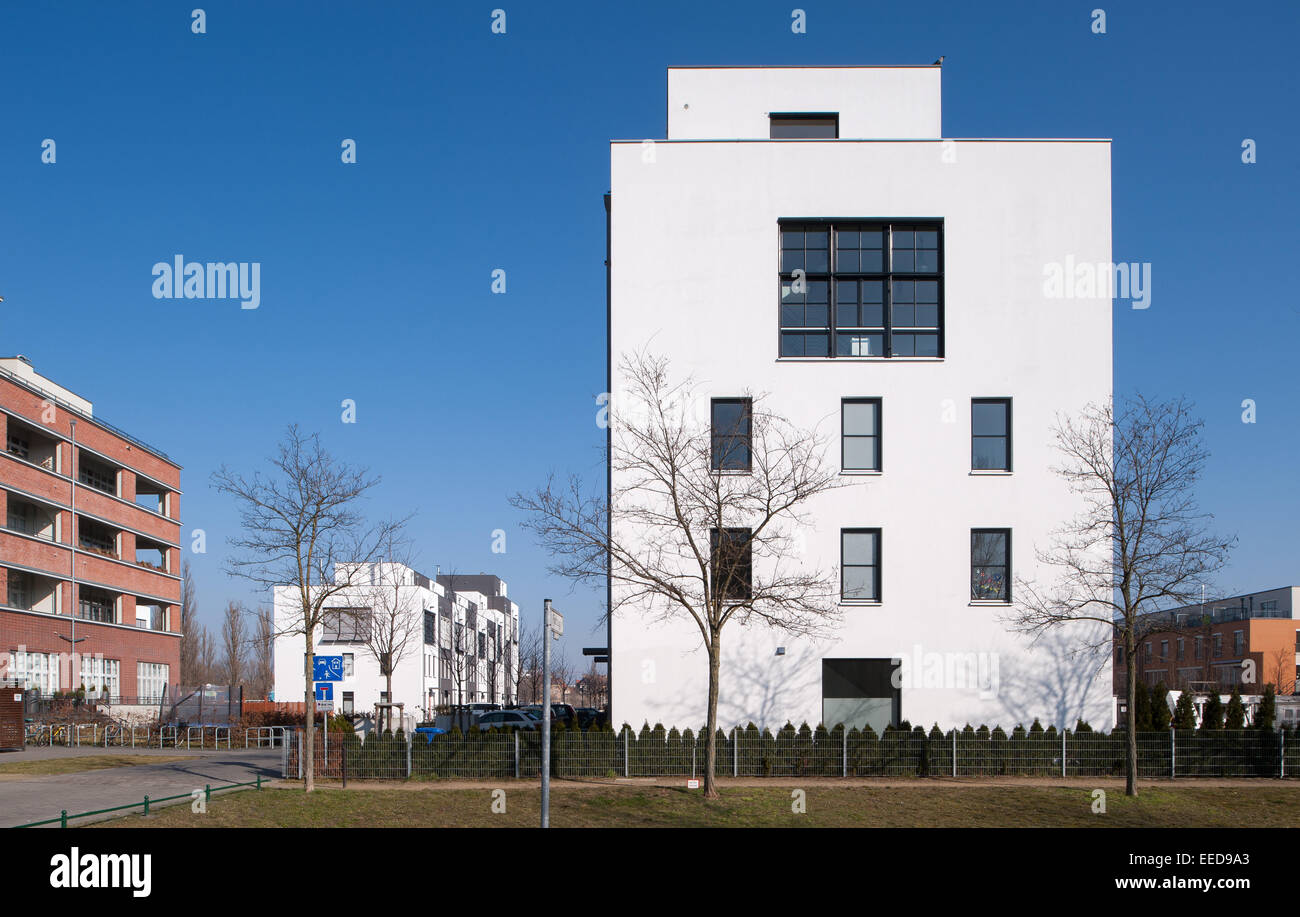 Berlin, Germany, new construction of singlefamily homes on the series