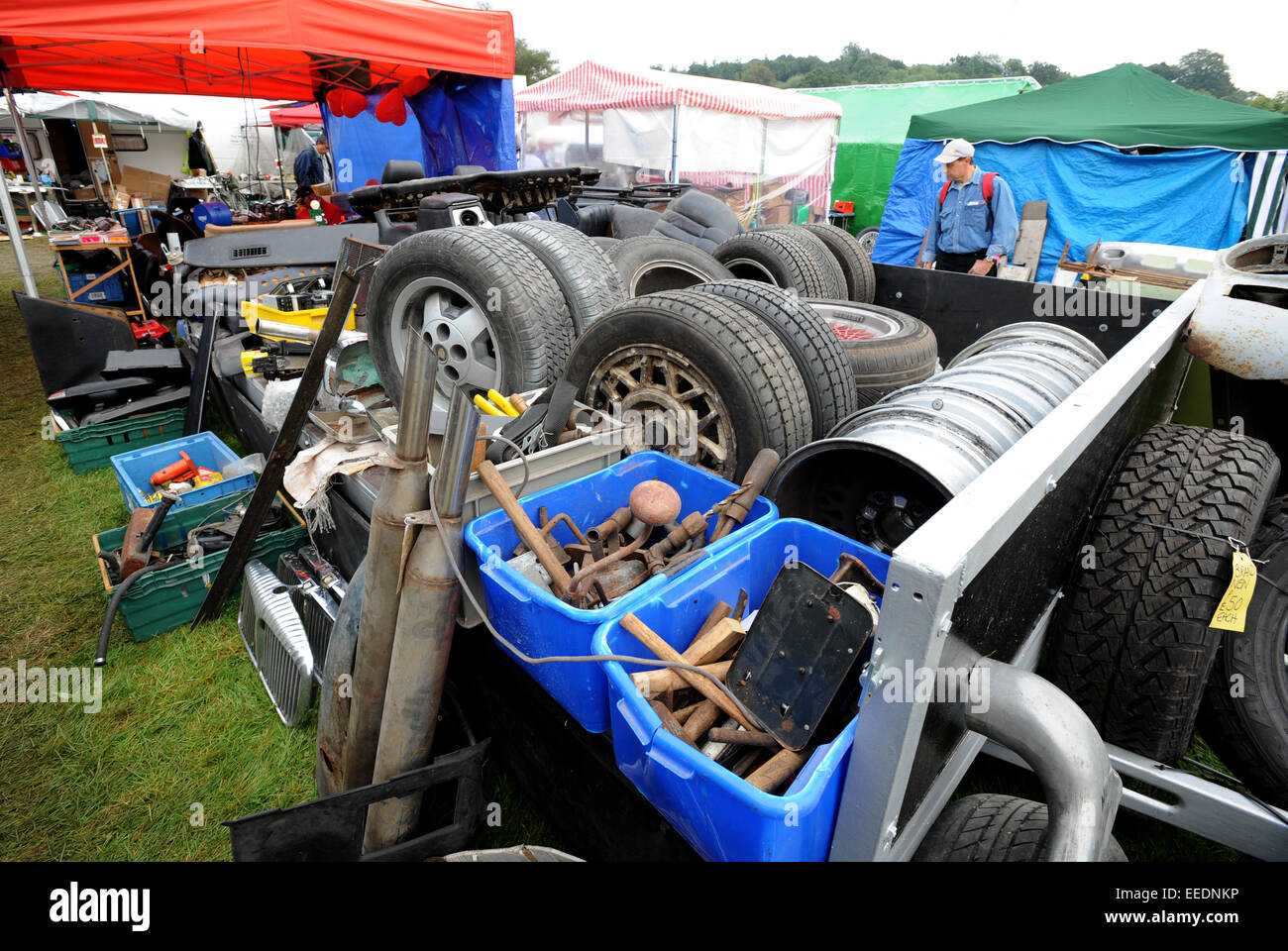 Beaulieu Autojumble, massive classic car parts swap meet and jumble
