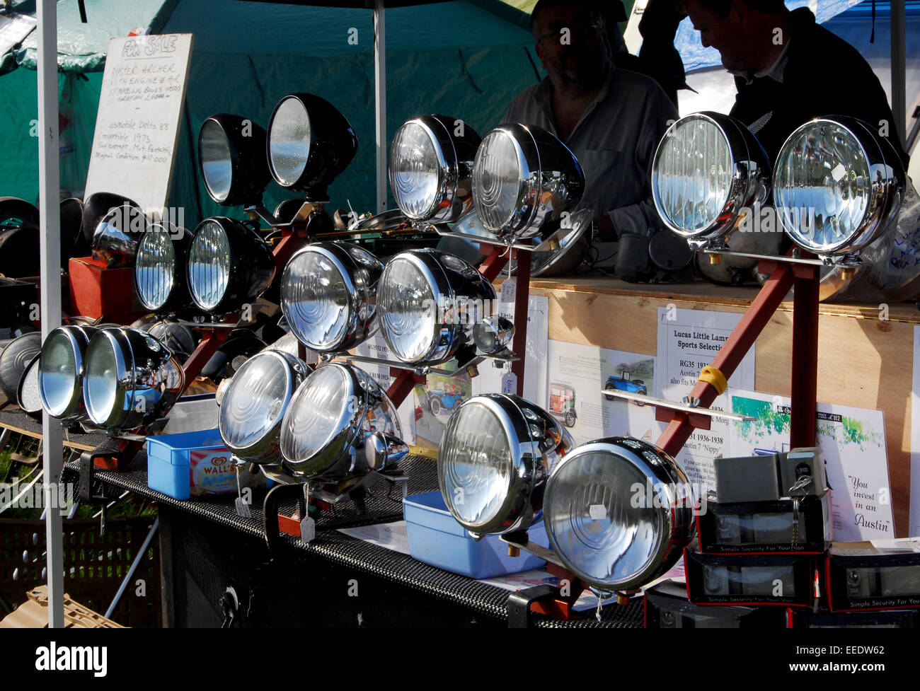 Beaulieu Autojumble, massive classic car parts swap meet and jumble sale Stock Photo Alamy