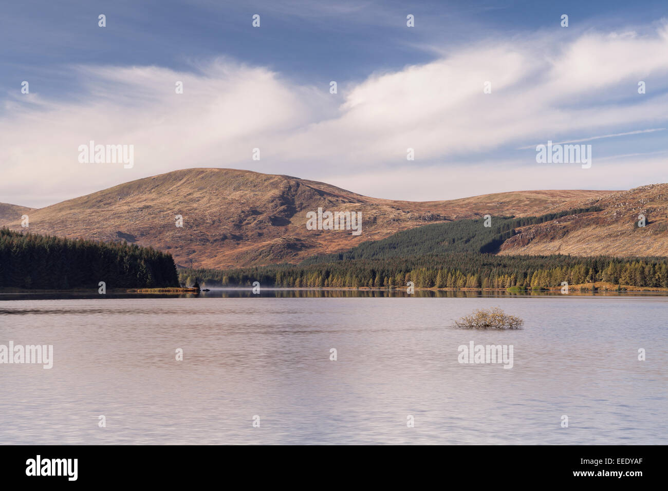 Loch Riecawr in the Galloway Forest Park, Scotland. Stock Photo