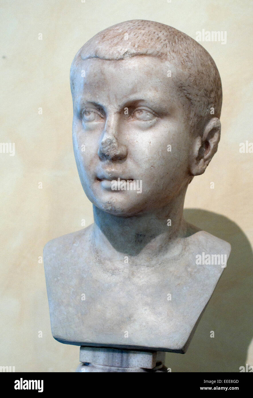Gordian III (  Marcus Antonius Gordianus Pius Augustus )  225 AD–  244 AD Roman Rome Capitoline Museum Italy Italian Stock Photo