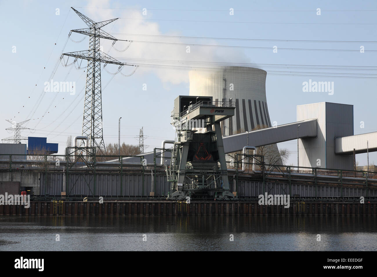 Berlin, Germany, power plant Reuter West Stock Photo