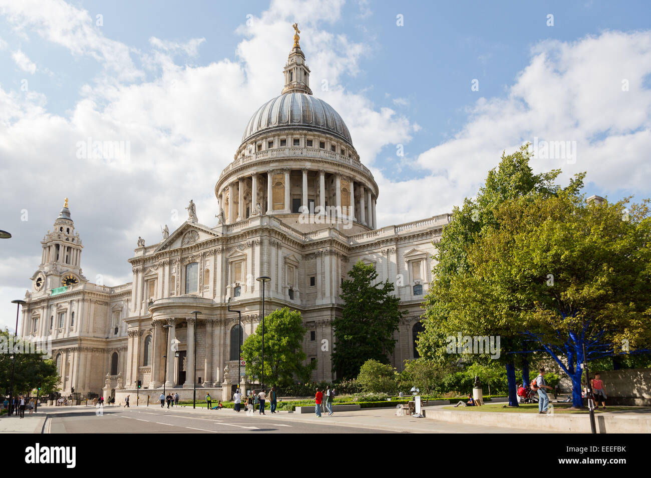 St Paul's Cathedral Stock Photo