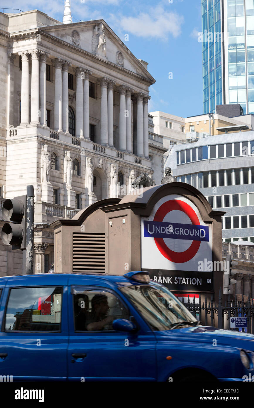 The Roundel at Bank Stock Photo