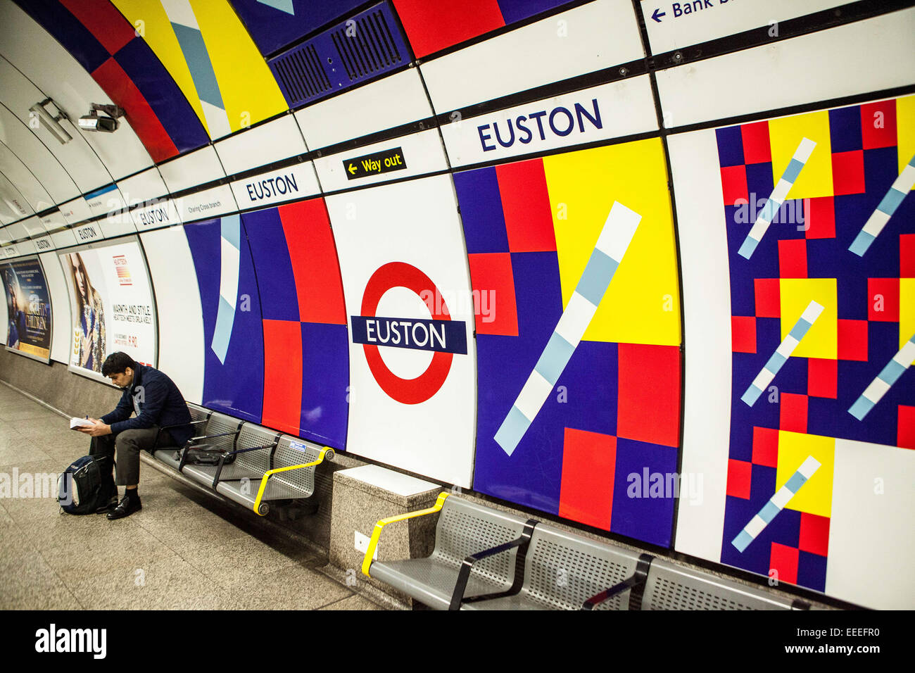 The Southbound Platform platform of the Northern Line, Charing Cross