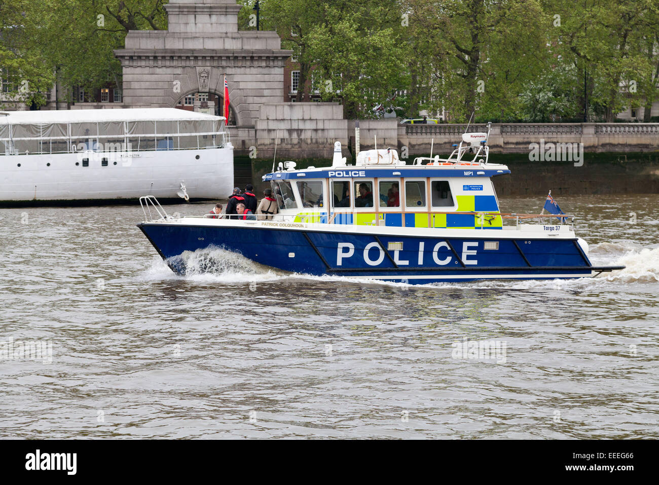 River police Stock Photo