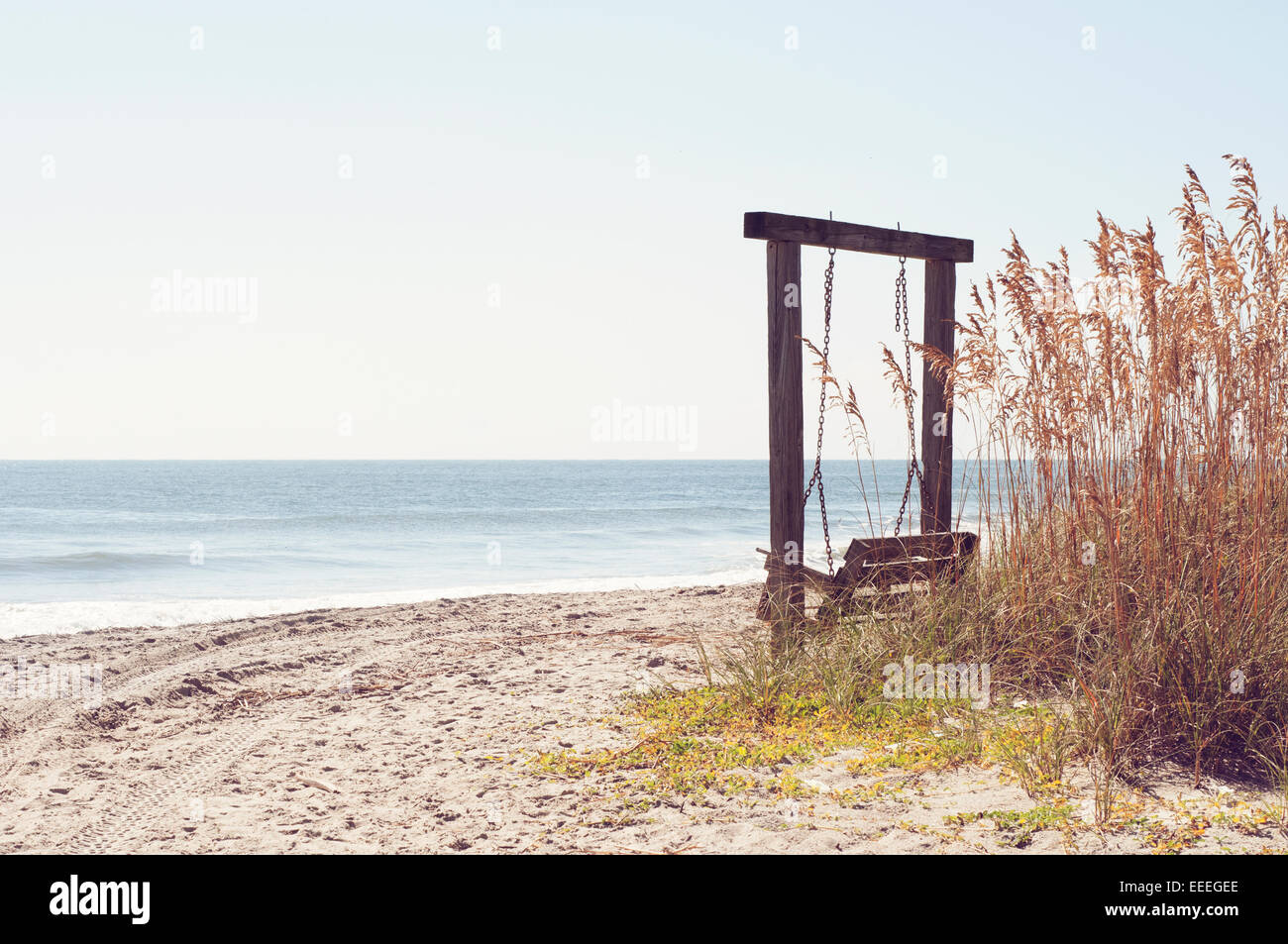 Tybee island beach swing hires stock photography and images Alamy