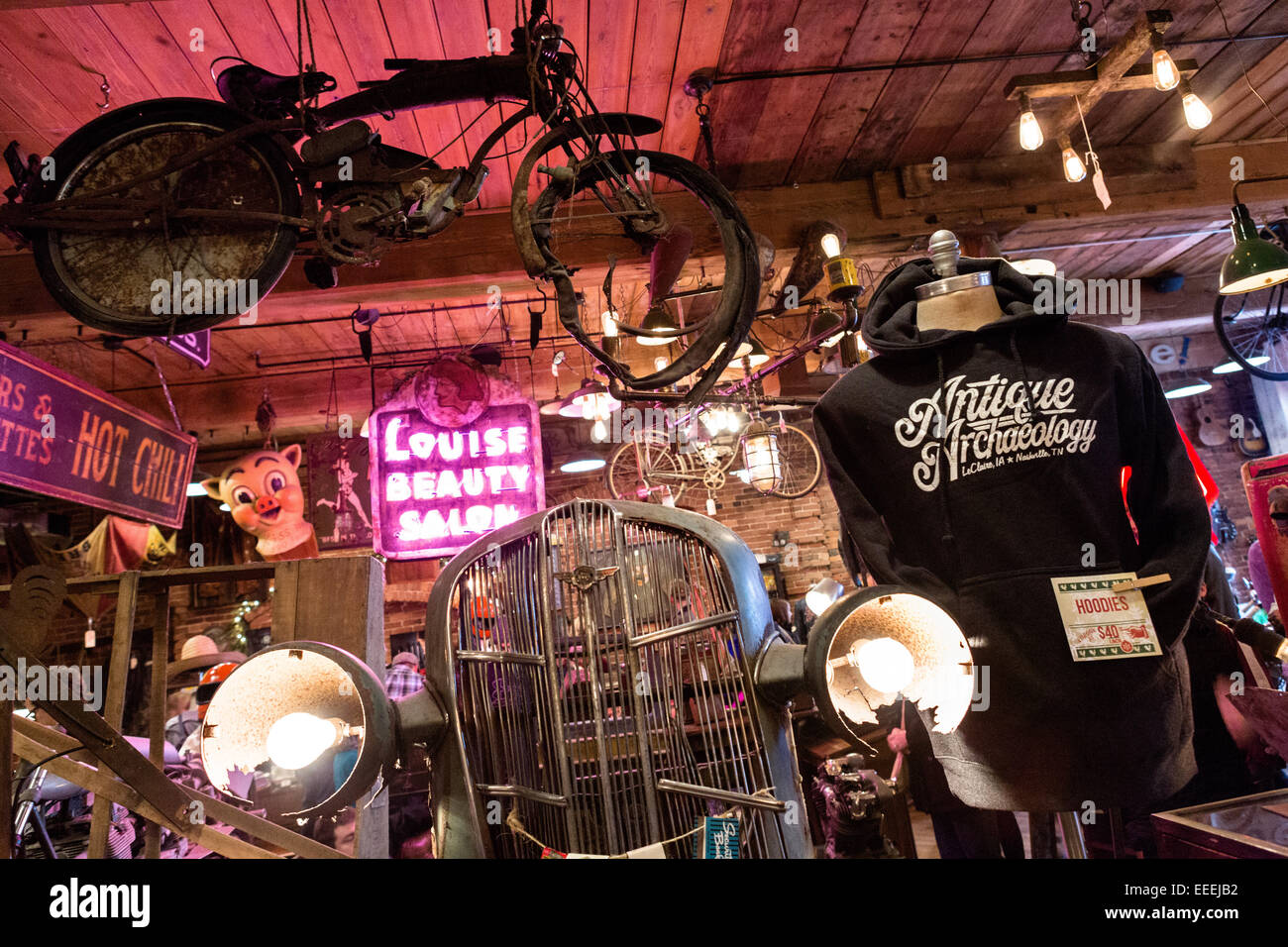 Mike Wolfe's Antique Archaeology American Picker store at Marathon