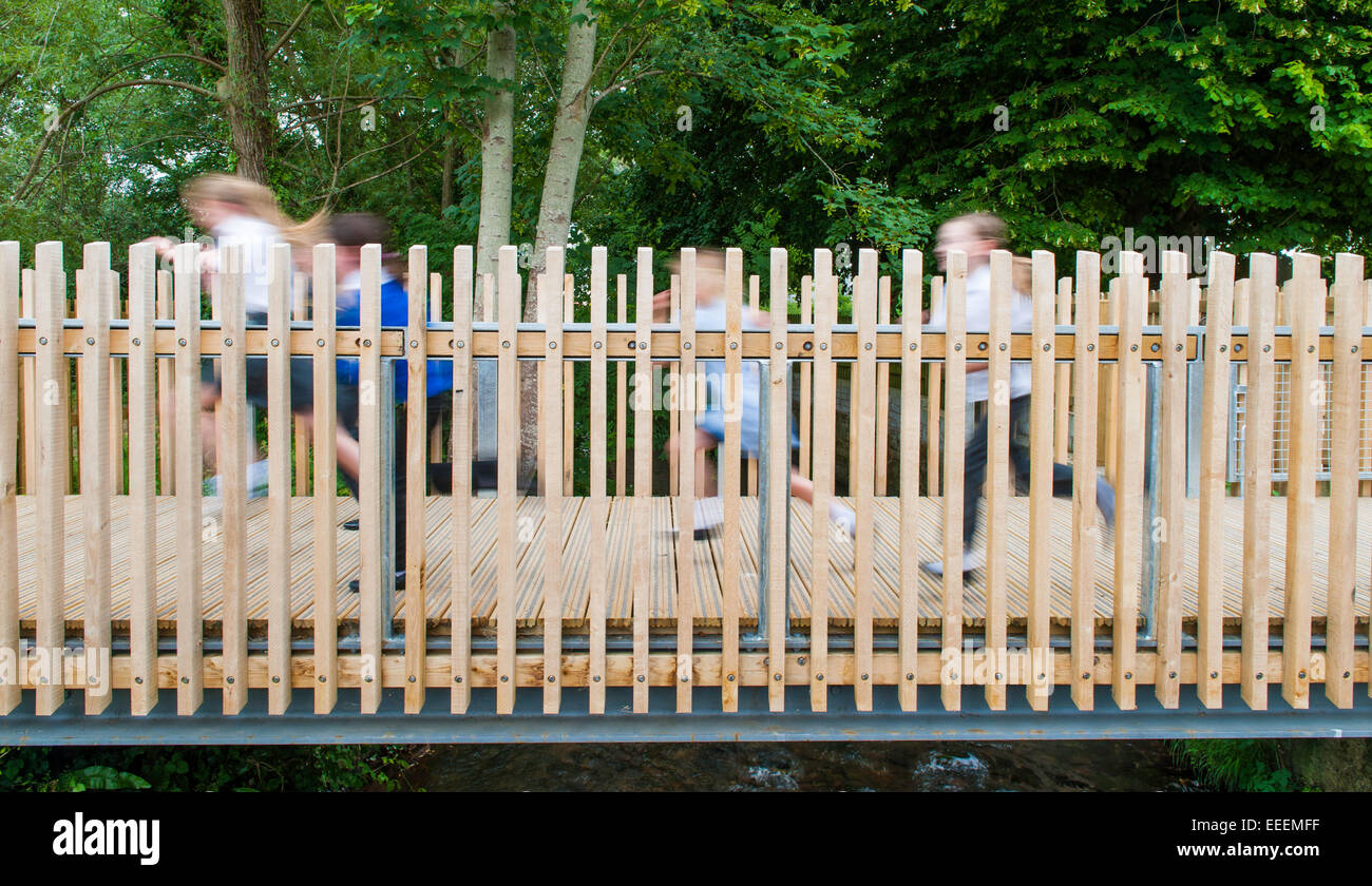 Kids at play in school Stock Photo