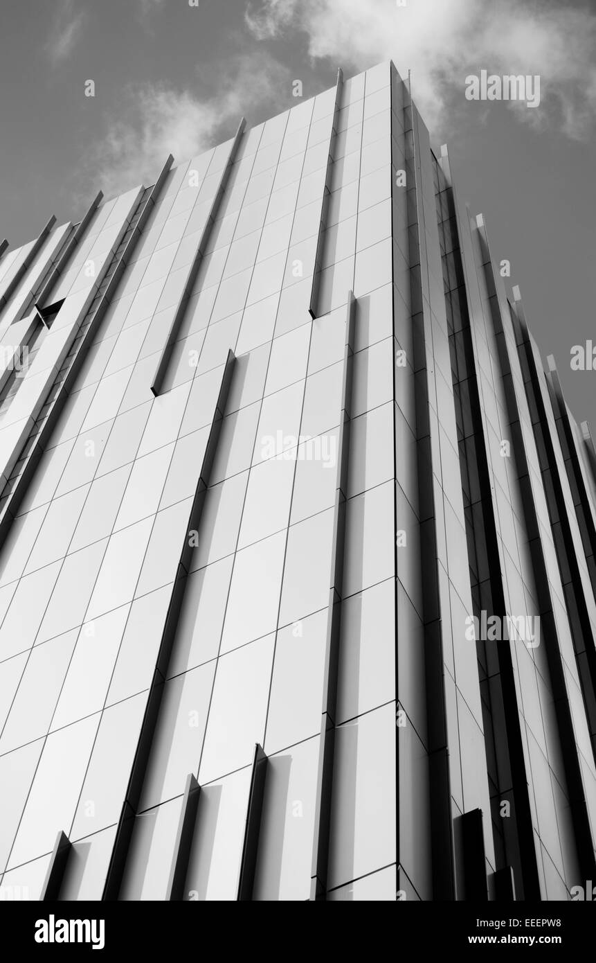 Modern hotel building on Sauchiehall Street in Glasgow, Scotland Stock