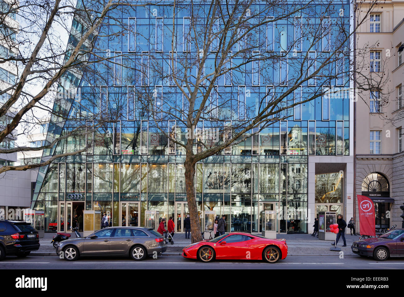 Berlin Germany Showroom Audi City Berlin Stock Photo 77772327