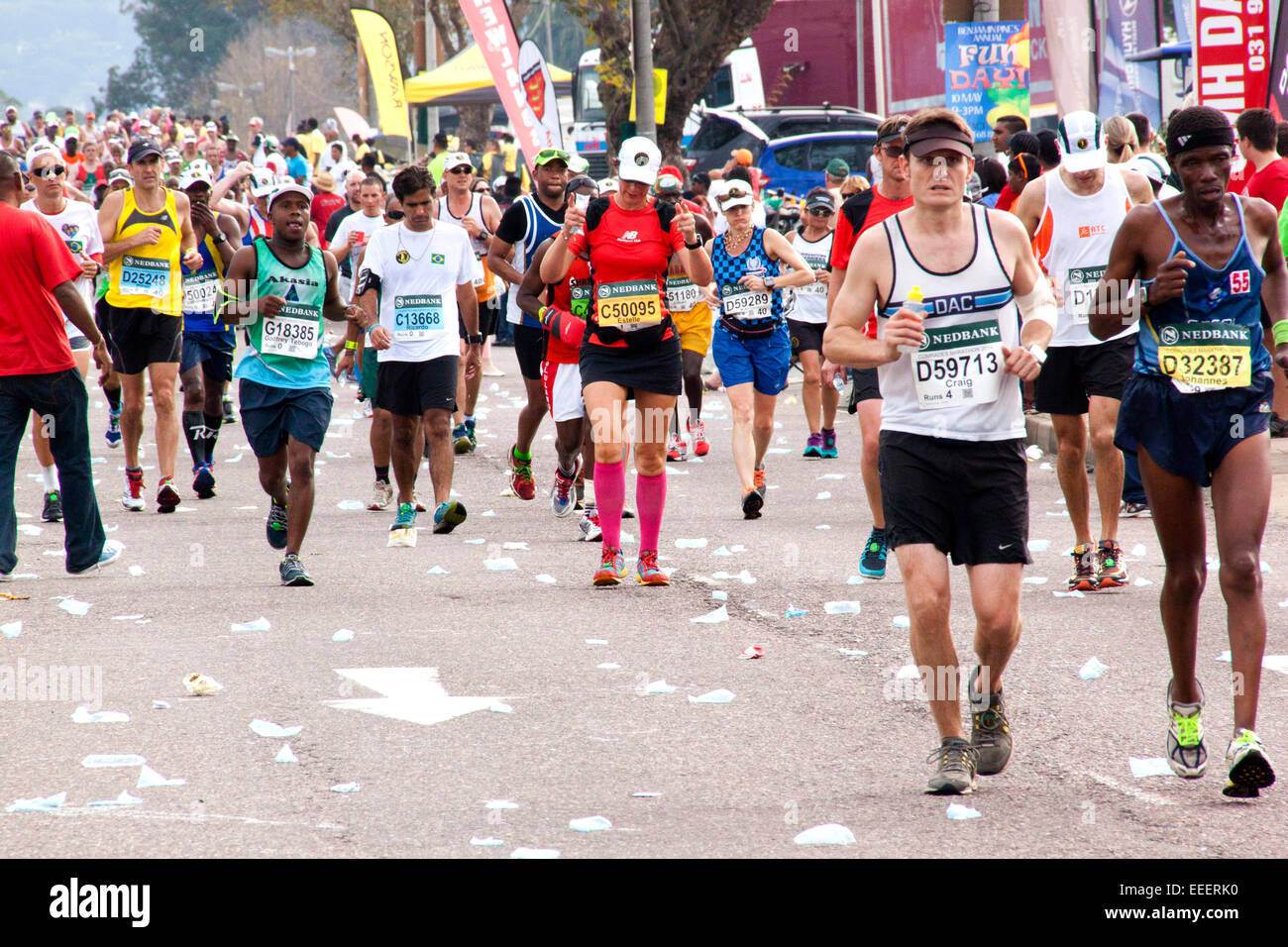 Comrades Marathon South Africa High Resolution Stock Photography and