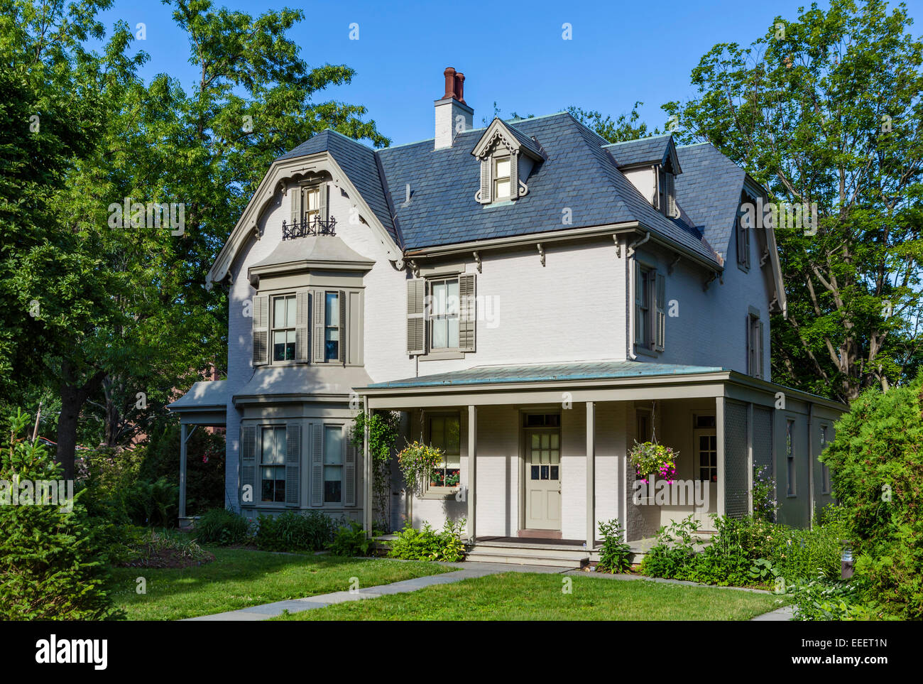 Harriet Beecher Stowe House, Forest Street, Hartford, Connecticut, USA
