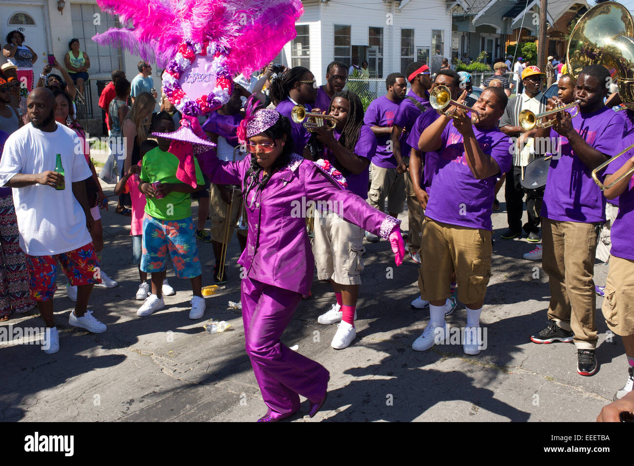 Parade, New Orleans, Louisiana Stock Photo Alamy
