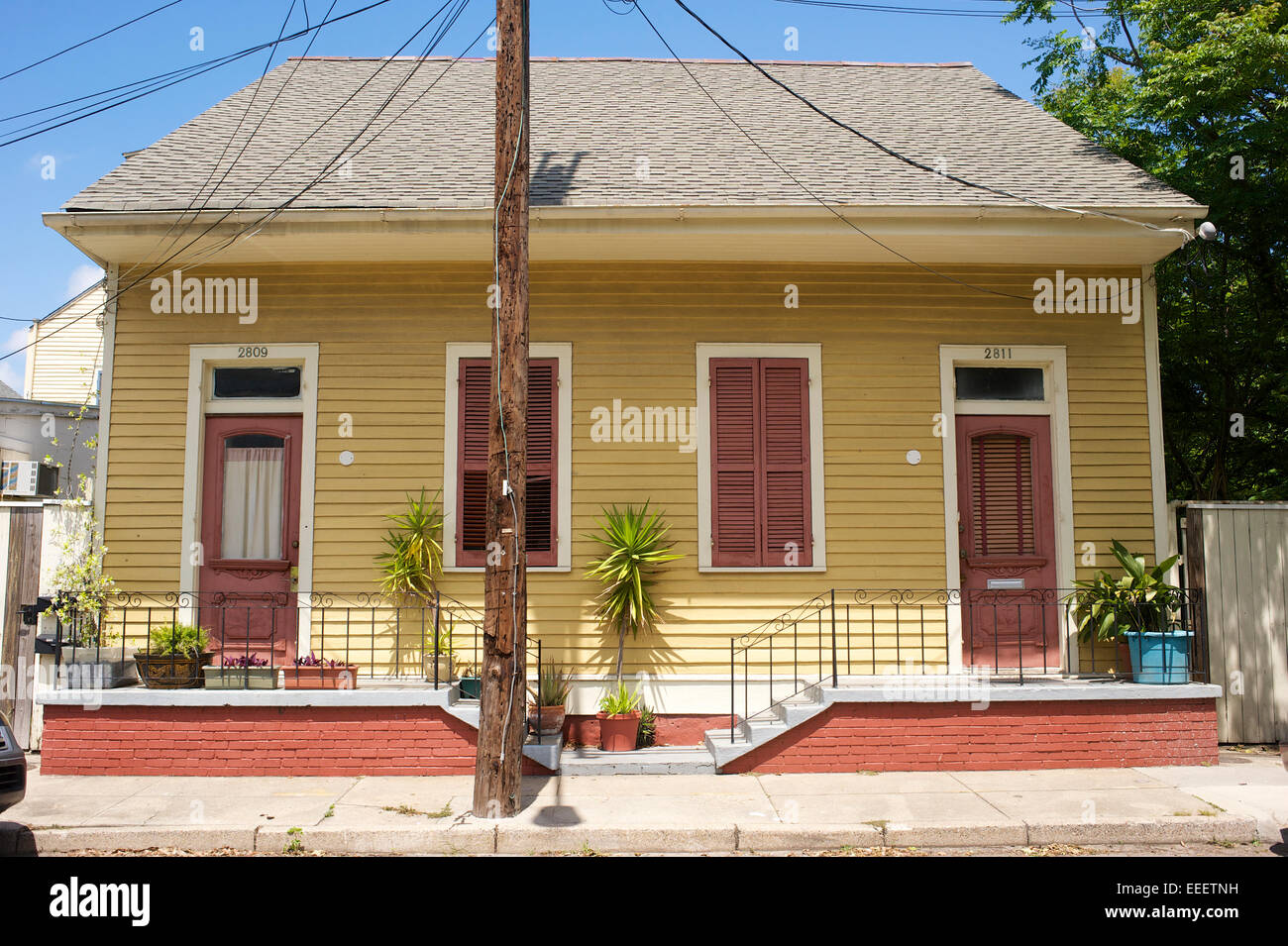 House, New Orleans, Louisiana Stock Photo Alamy
