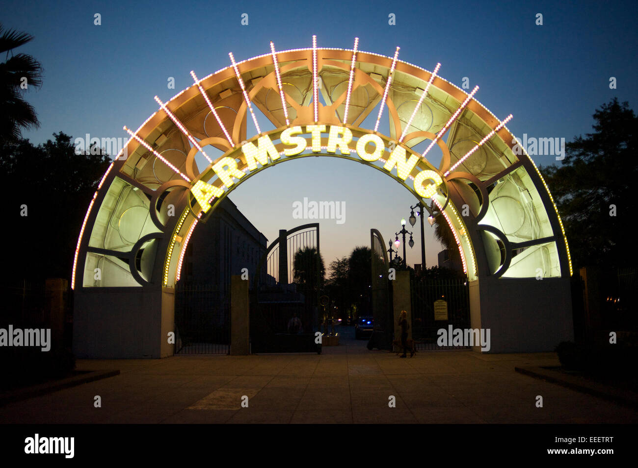 Louis Armstrong Park, New Orleans, Louisiana Stock Photo: 77773468 - Alamy
