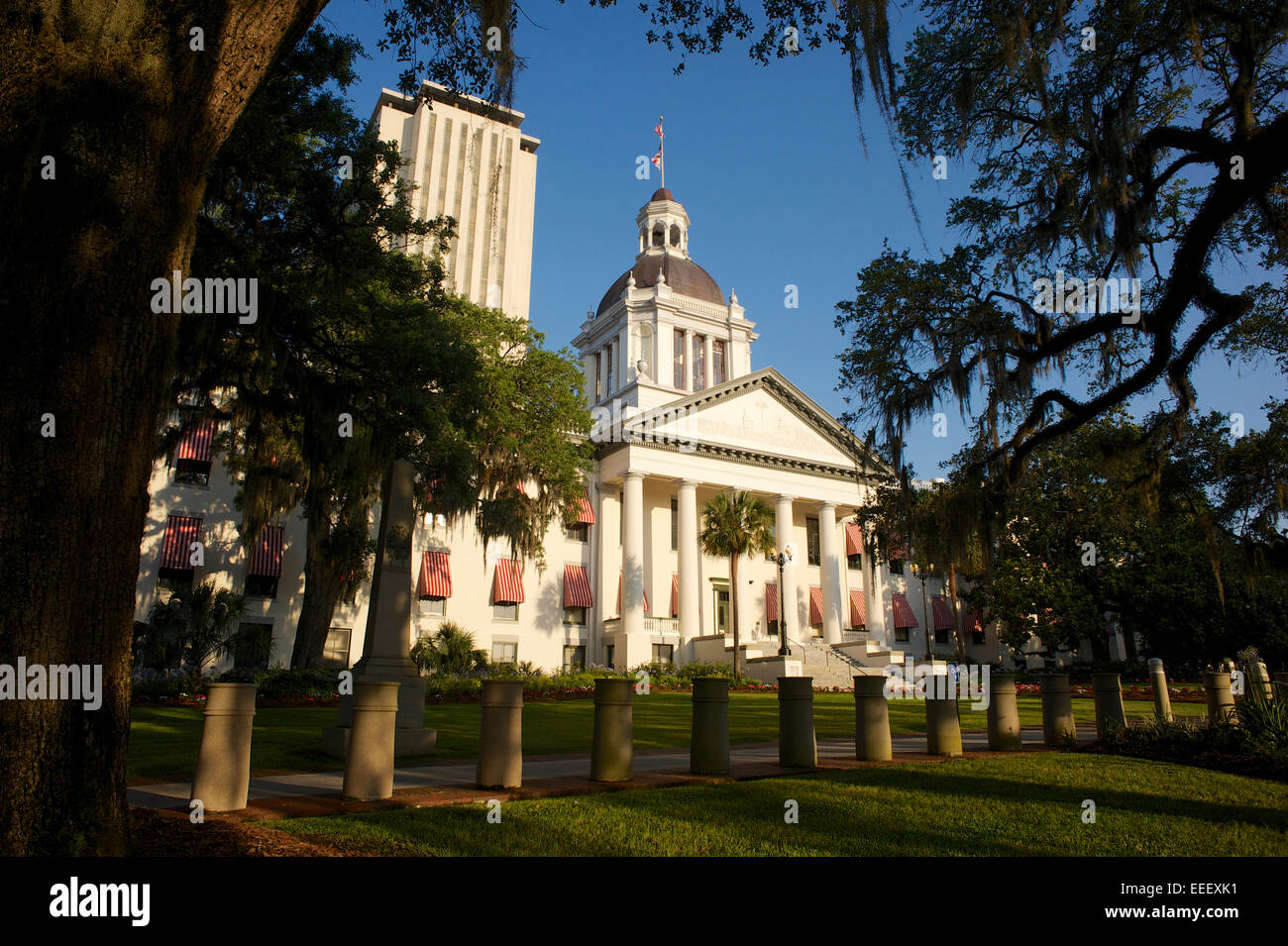 Old Florida Capitol Stock Photo