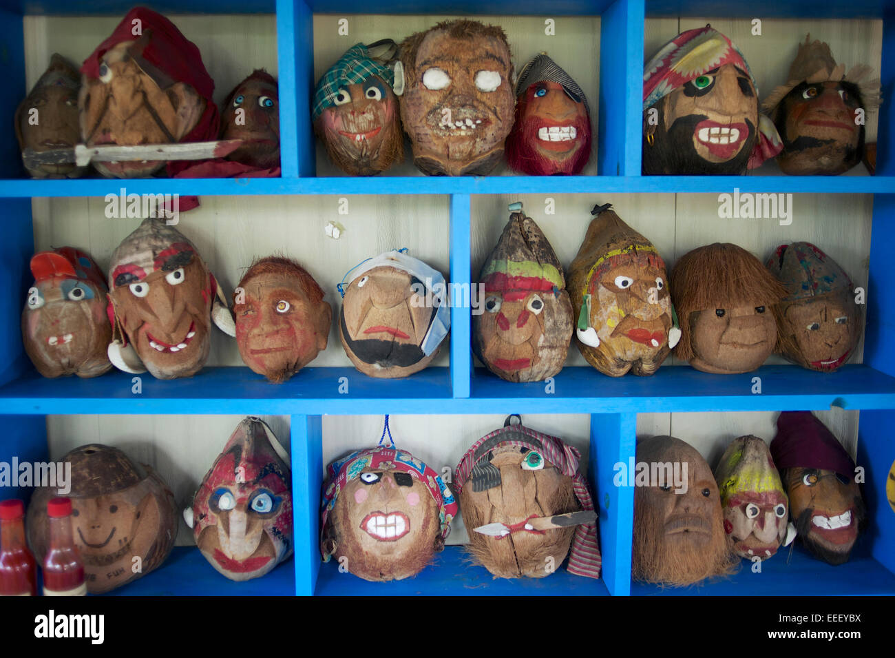 Coconut heads Stock Photo Alamy