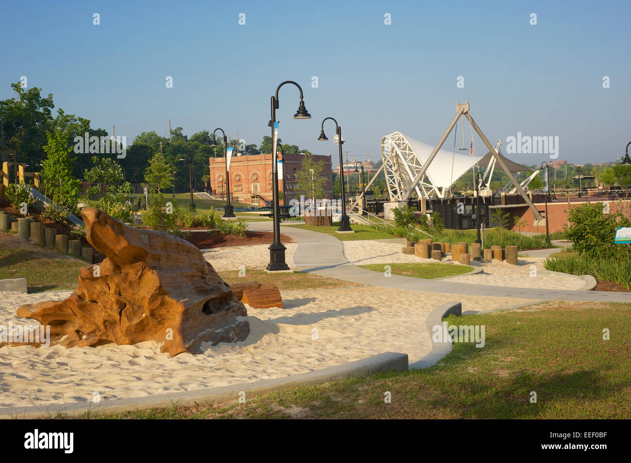 Cascade Park, Tallahassee Stock Photo Alamy