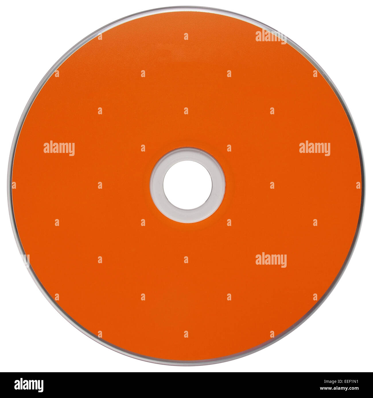 CD or DVD for music data video recording isolated over white Stock