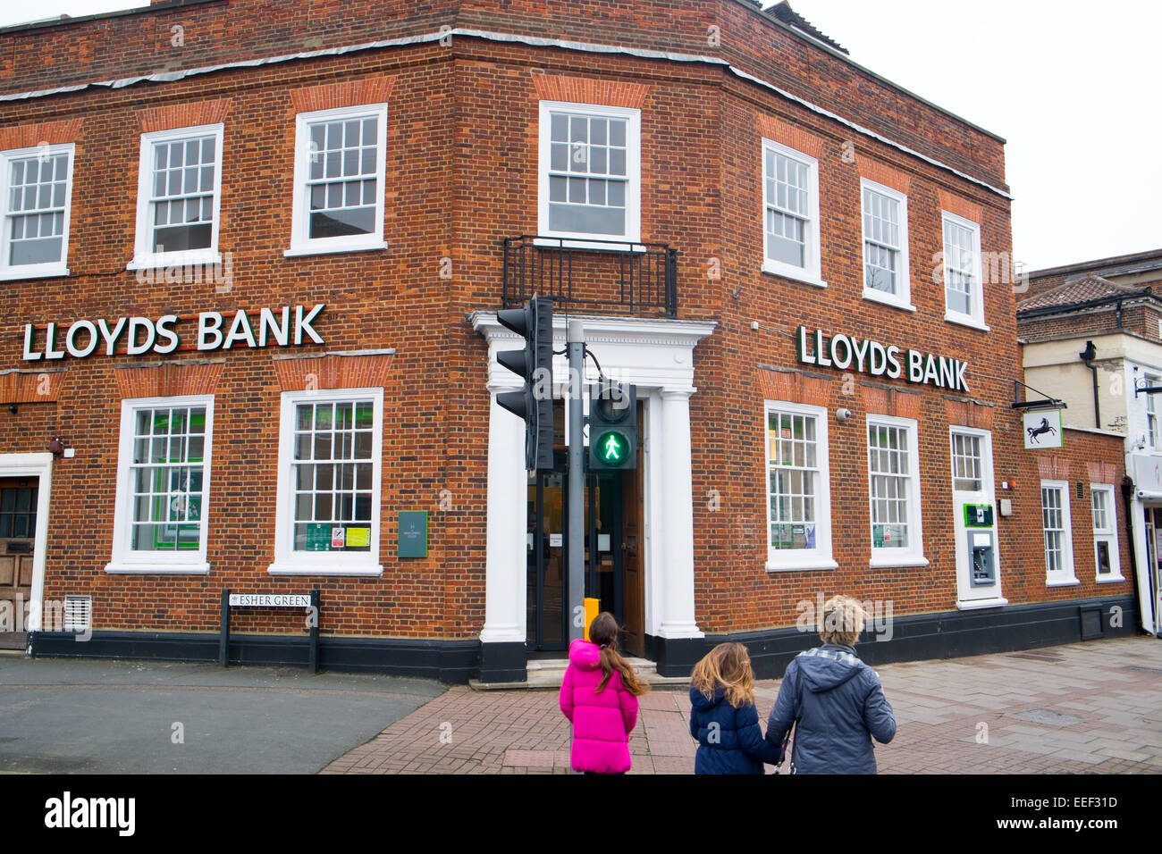 branch of Lloyds bank in Esher,Surrey,England Stock Photo