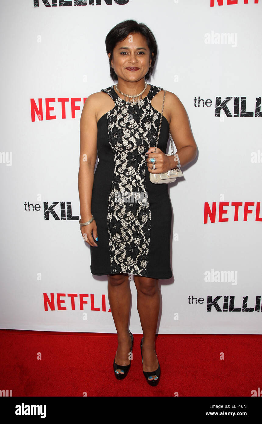 premiere of the Netflix Original series THE KILLING Featuring Veena