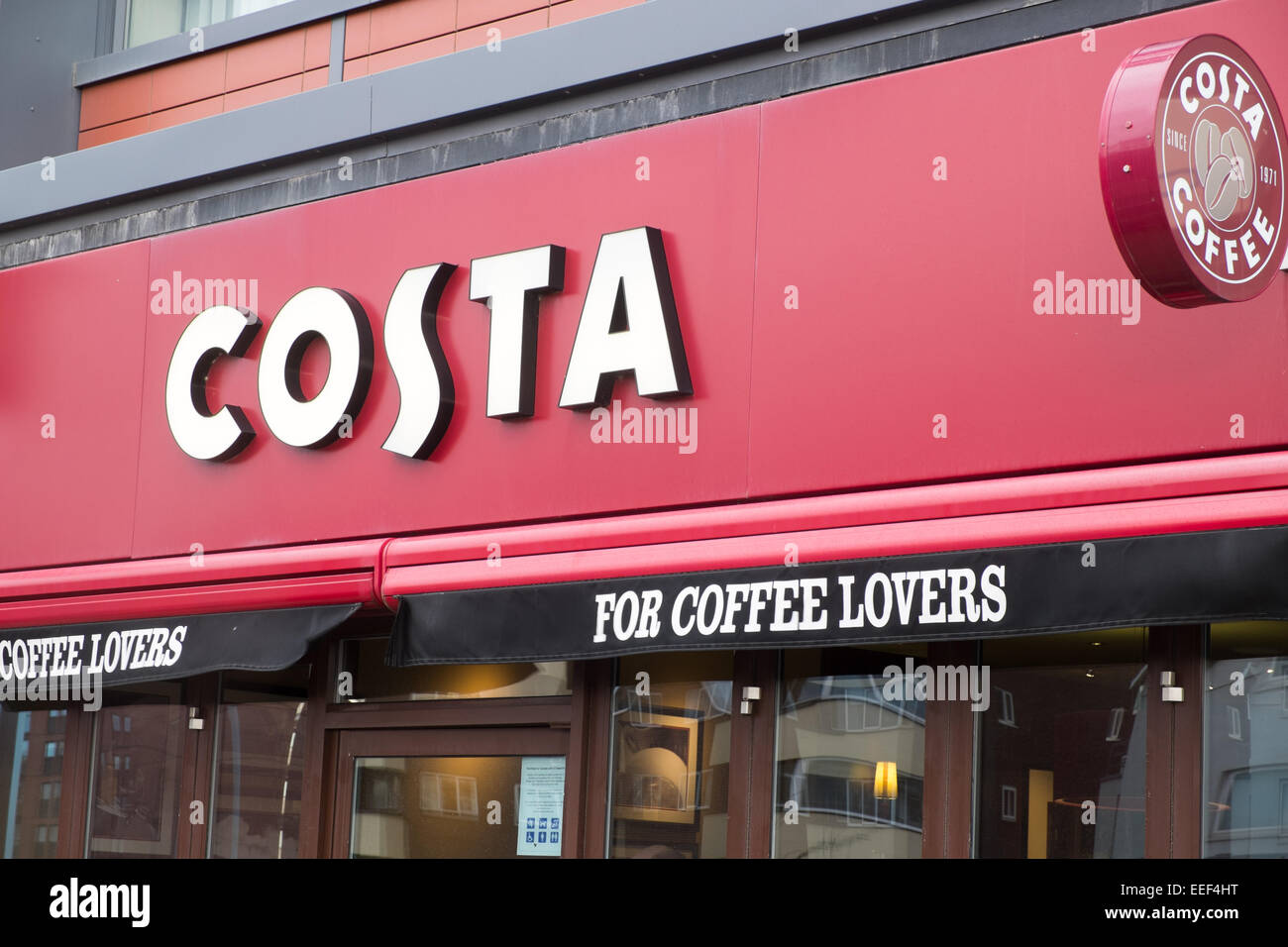 Costa Coffee Store High Resolution Stock Photography And Images Alamy