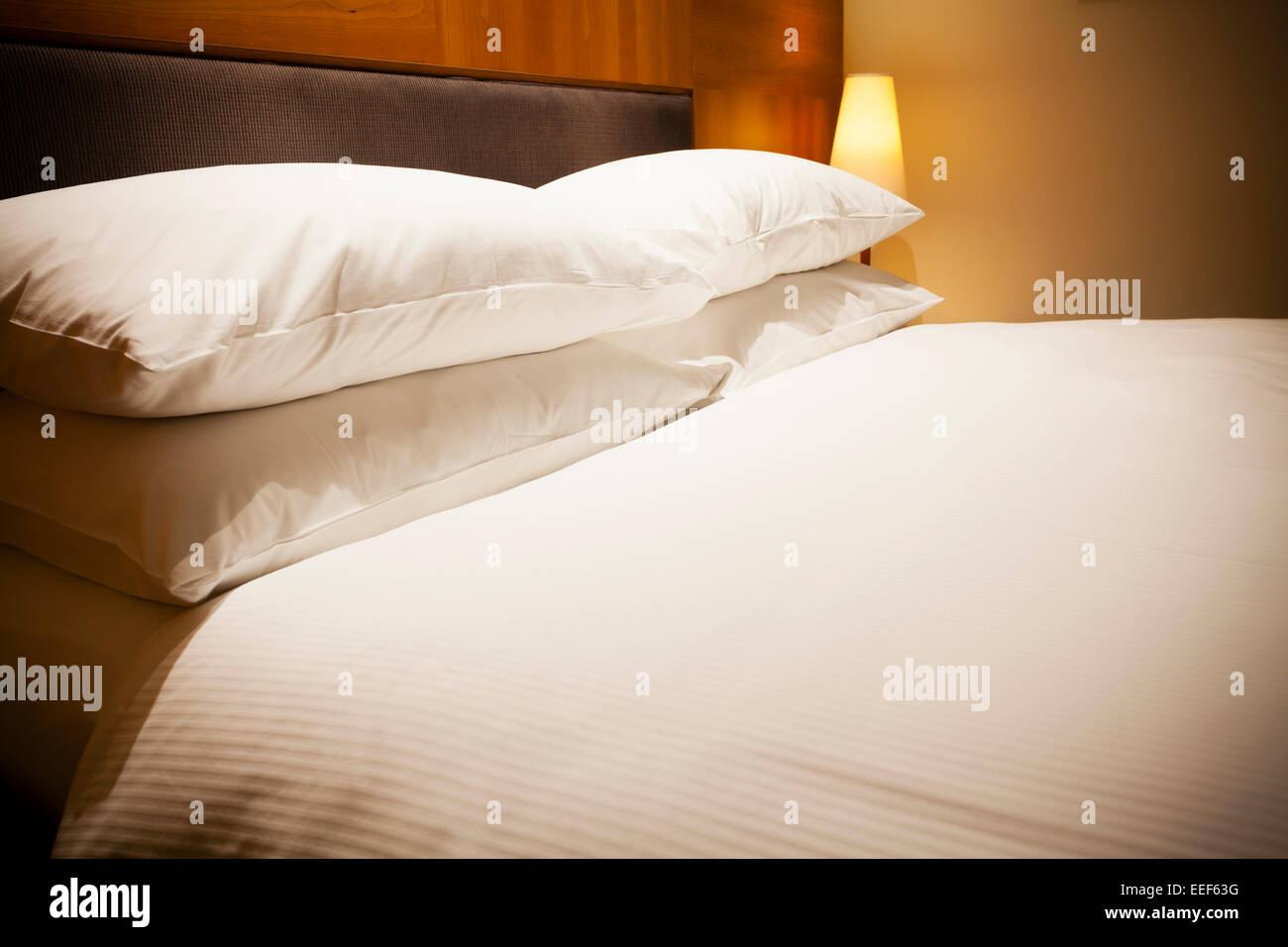 Luxurious hotel room Stock Photo