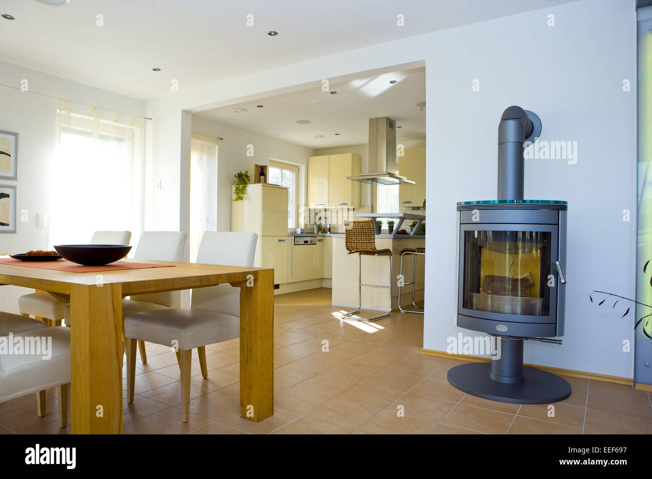 Architektur, Baustil, Dekoration, Einrichtungsgegenstaende, Innenarchitektur, Inneneinrichtung, Interieur, Moebel, Raum, Wohnrau Stock Photo