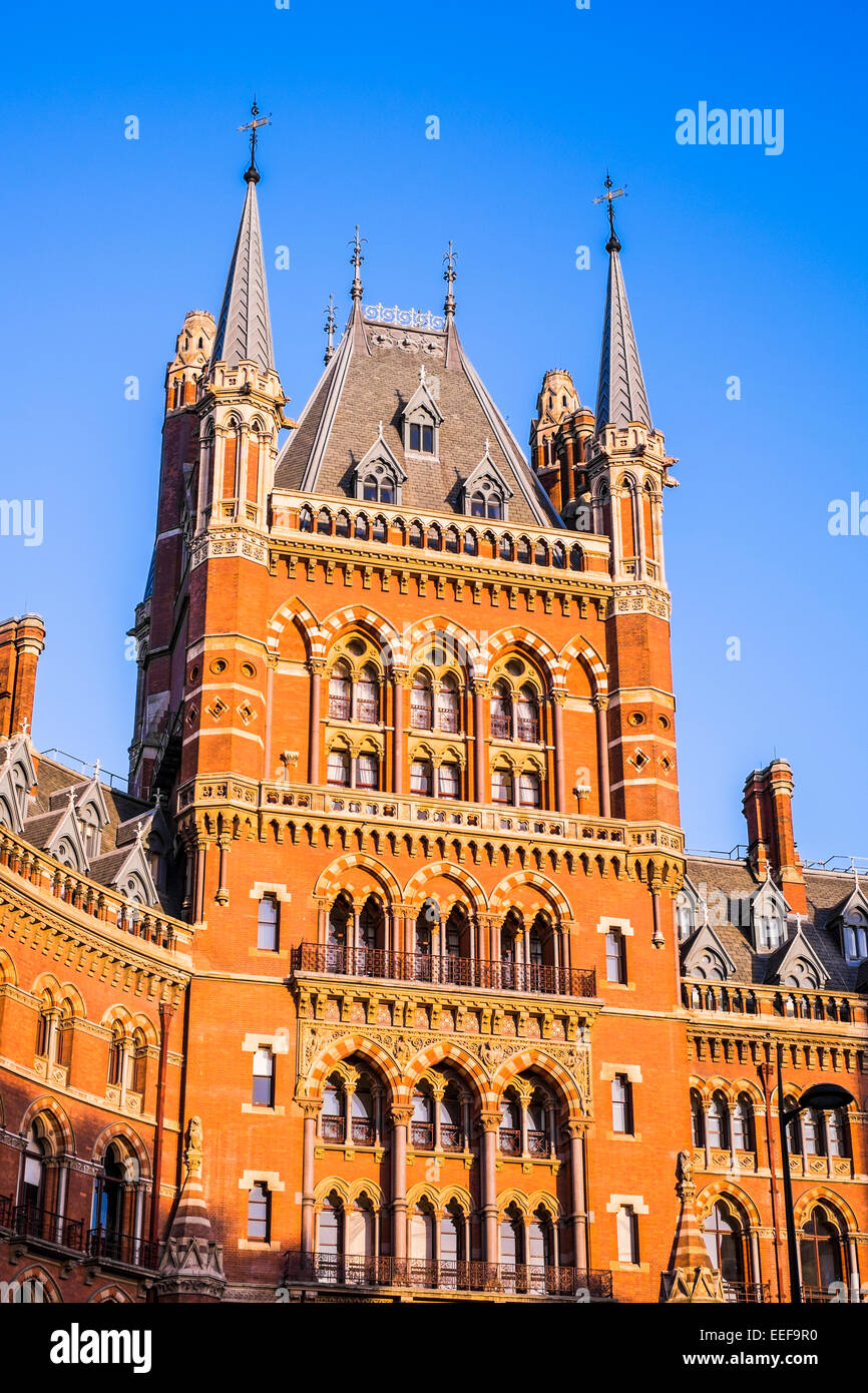 St.Pancras International railway station London Stock Photo Alamy