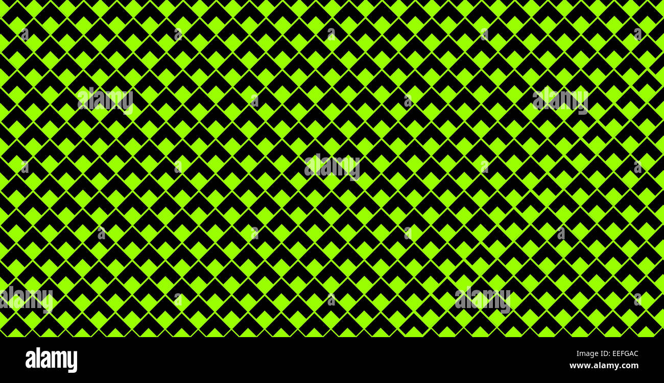 geometric abstract pattern green and black background illustration ...