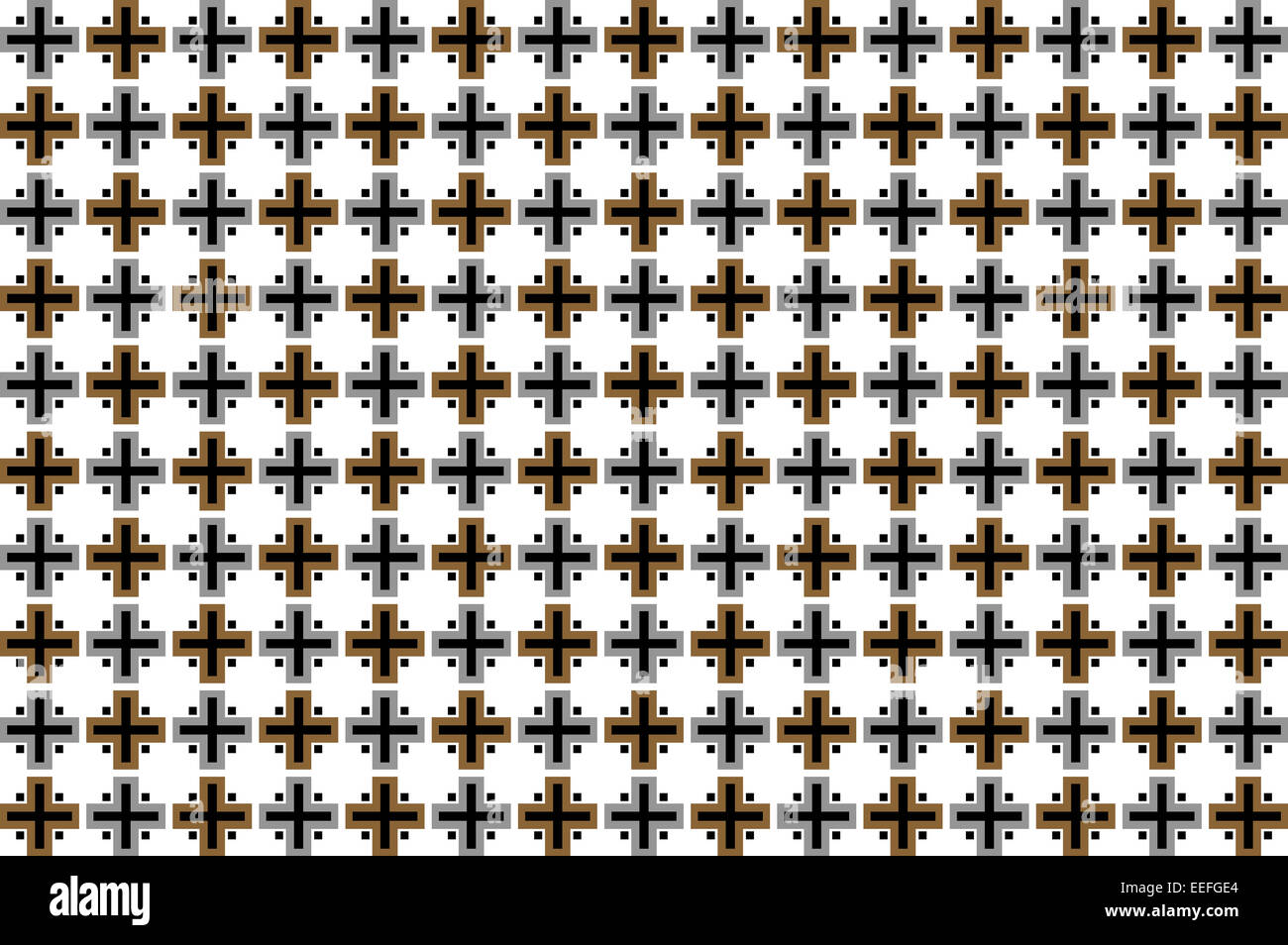 Multiple Crosses Pattern Crosses pattern hi-res stock photography and images - Alamy