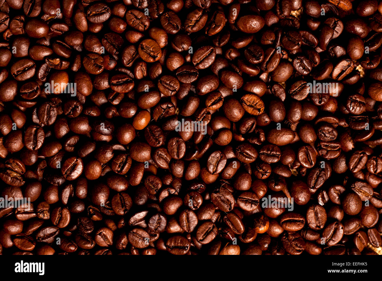 An image of roasted coffee beans as a food background Stock Photo - Alamy