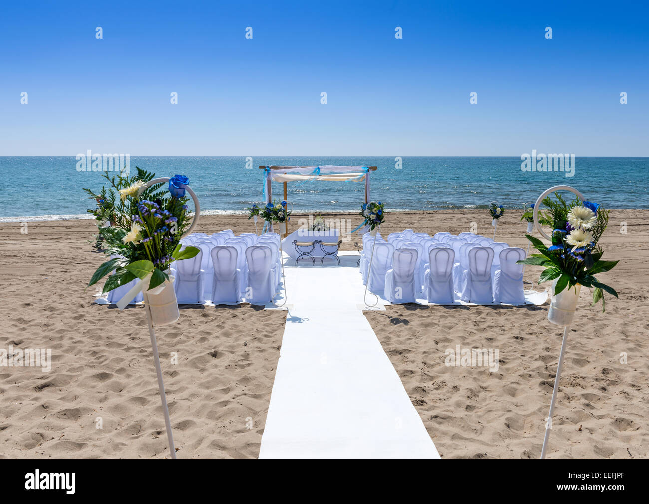 Wedding Venue On The Beach At Mojacar Almeria Province Andalusia