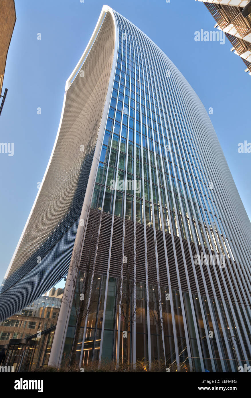 20 Fenchurch Street known as the 'Walkie Talkie' in the heart of the City of London Stock Photo