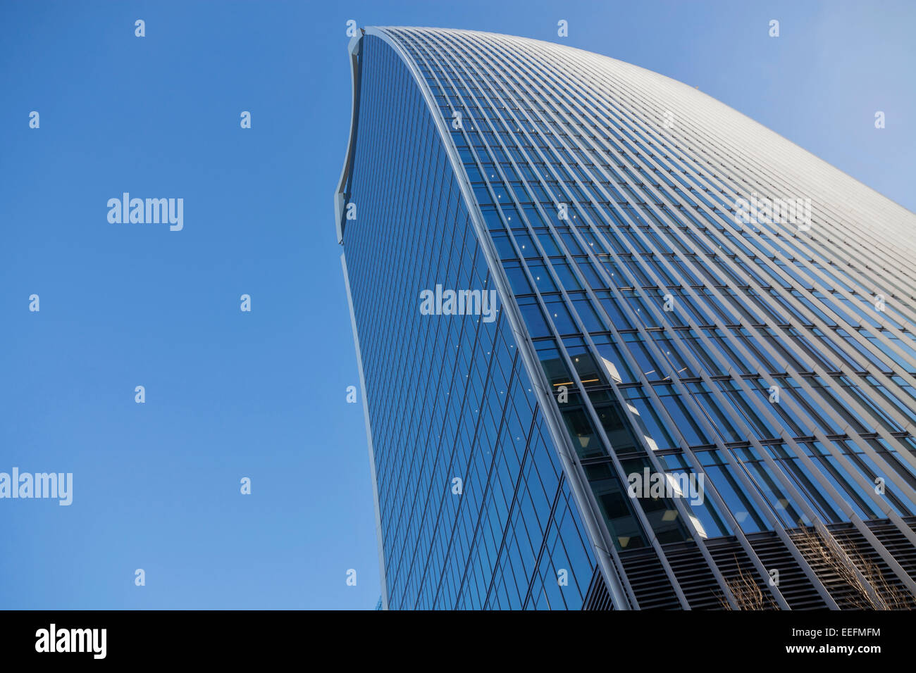 20 Fenchurch Street known as the 'Walkie Talkie' in the heart of the City of London Stock Photo