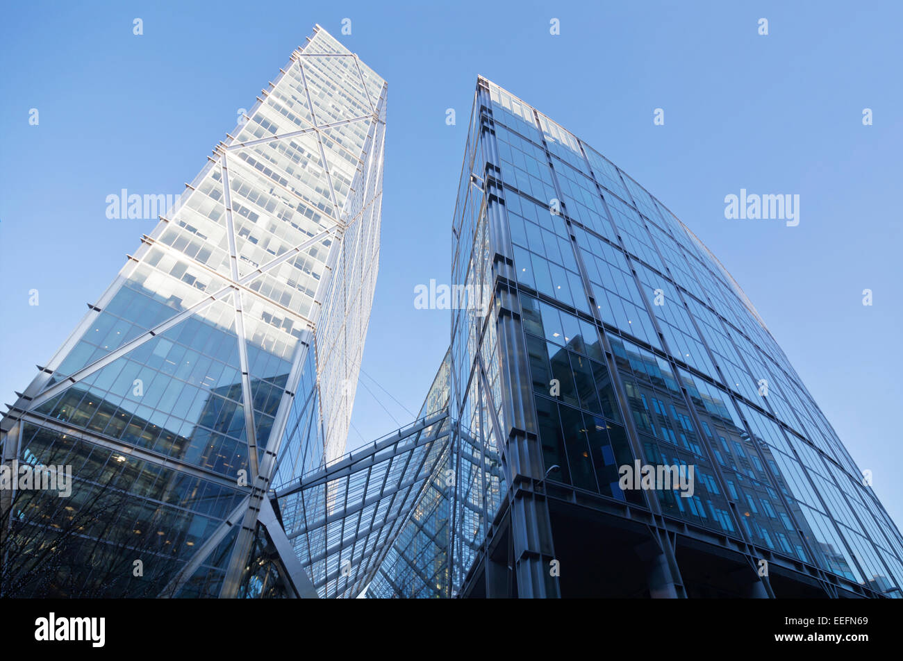 Broadgate Tower, developed by British Land Stock Photo