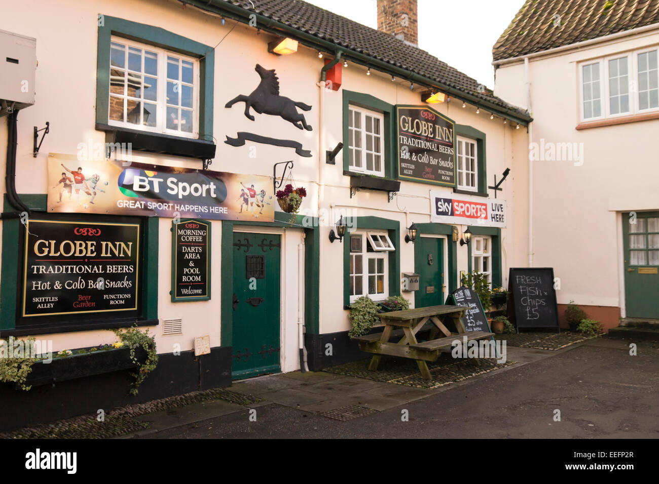 Cannington a village in Somerset near to the Site of Hinkley Point C