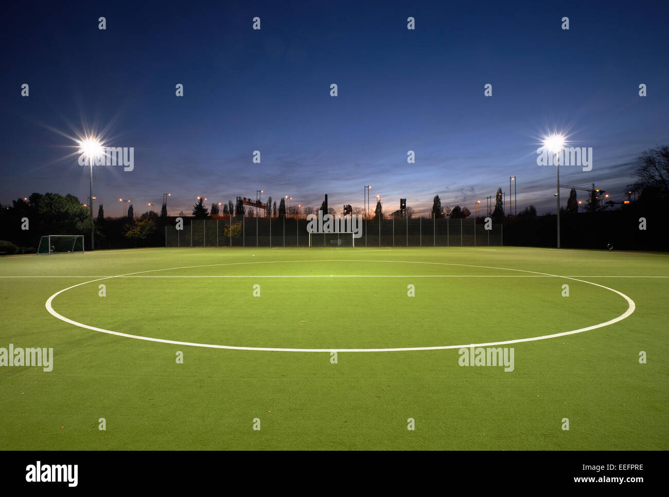 Floodlights 2024 football pitch