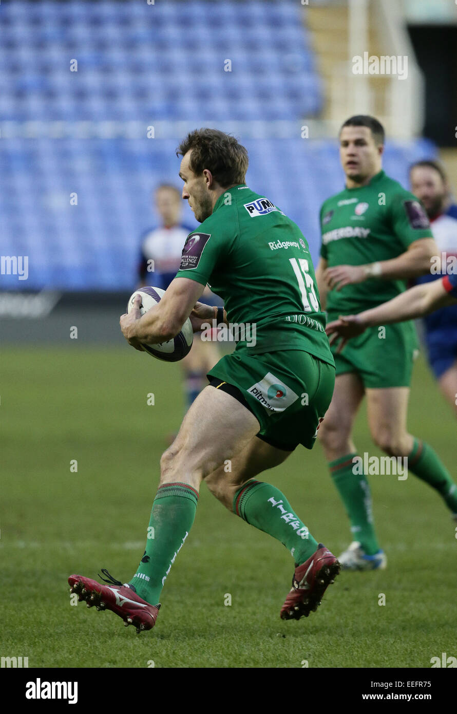 Reading Rugby Team Reading, UK. 17th Jan, 2015. European Rugby Champions Cup. London Irish ...