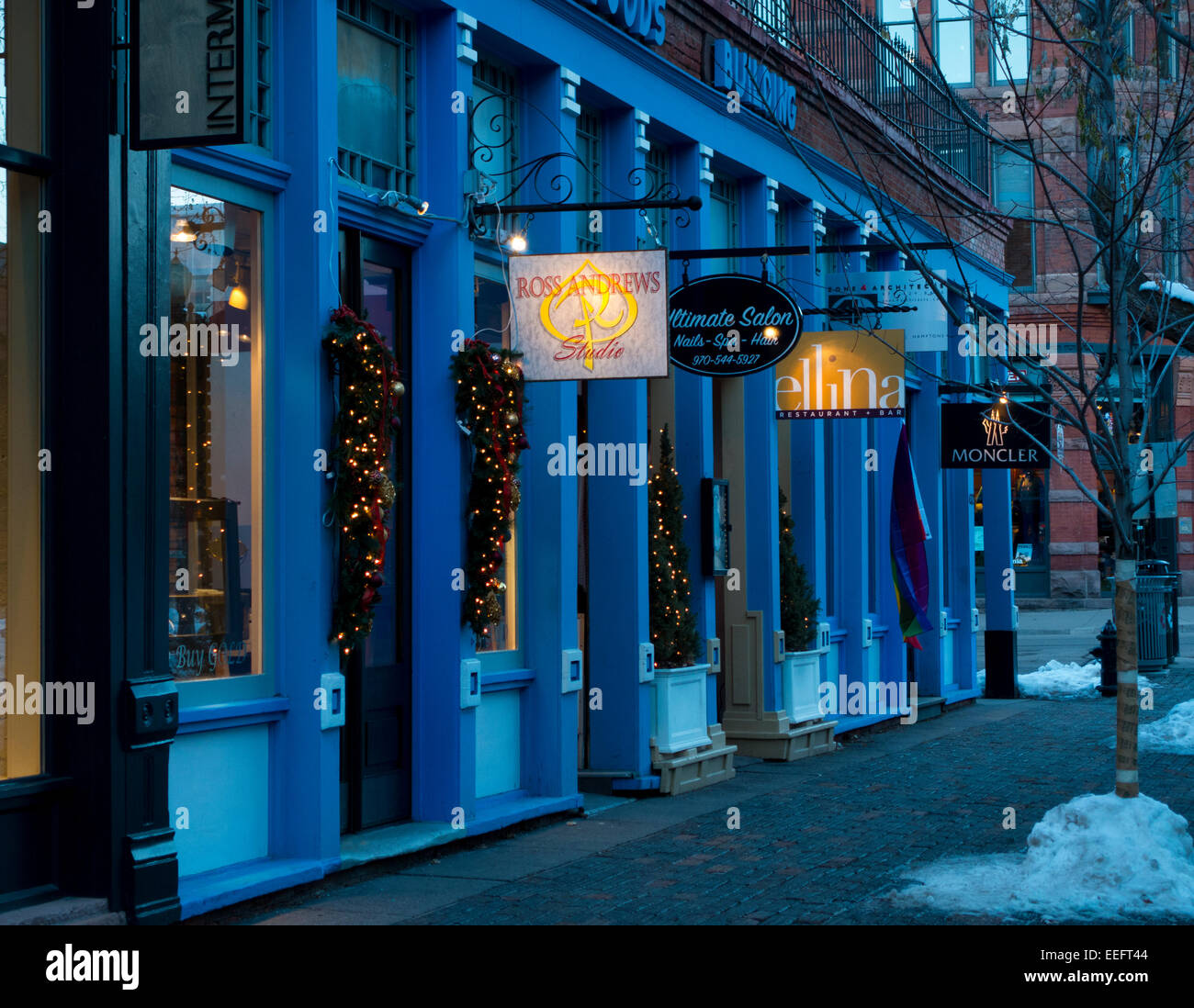 Aspen shopping hi-res stock photography and images - Alamy