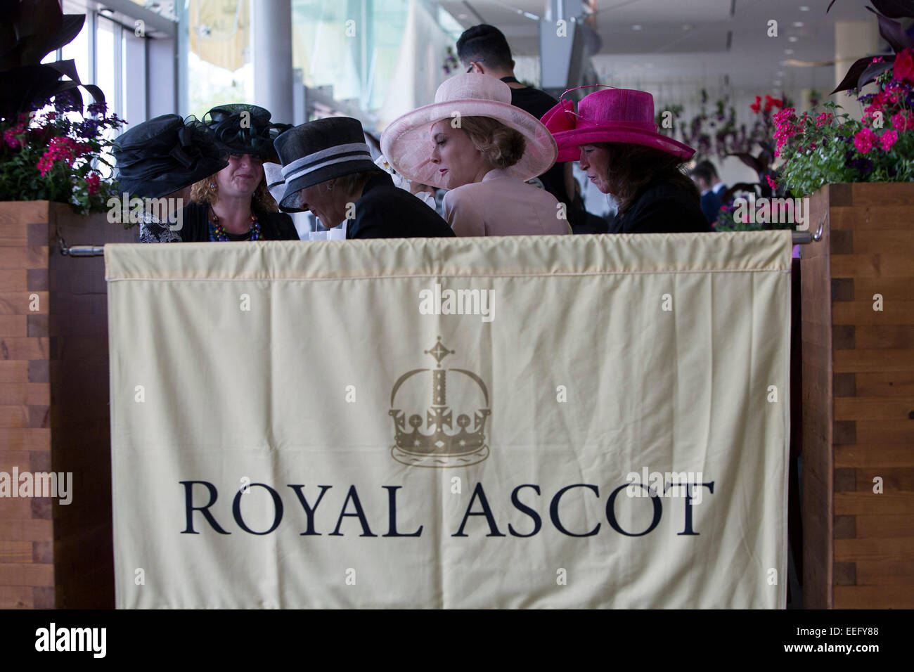Royal Ascot, Winners presentation. Kingman with James Doyle up wins the