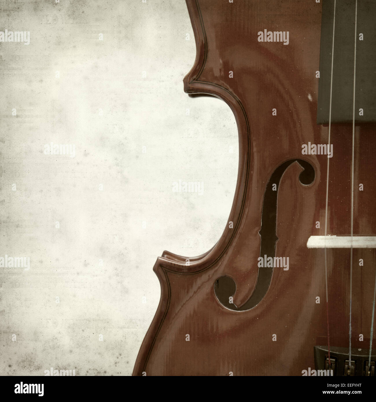 Volin Paper textured old paper background with violin Stock Photo - Alamy
