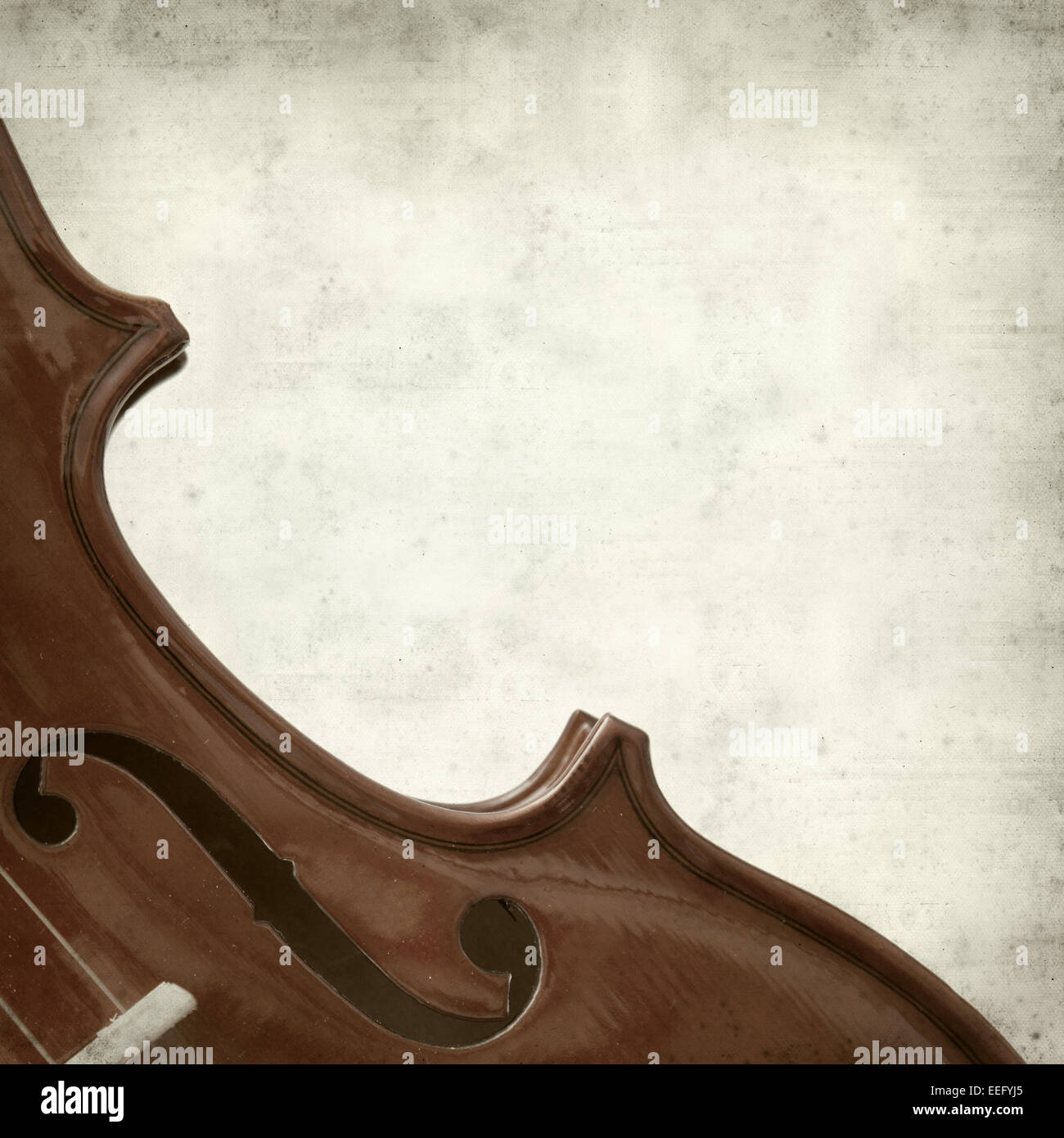 Volin Paper textured old paper background with violin Stock Photo - Alamy