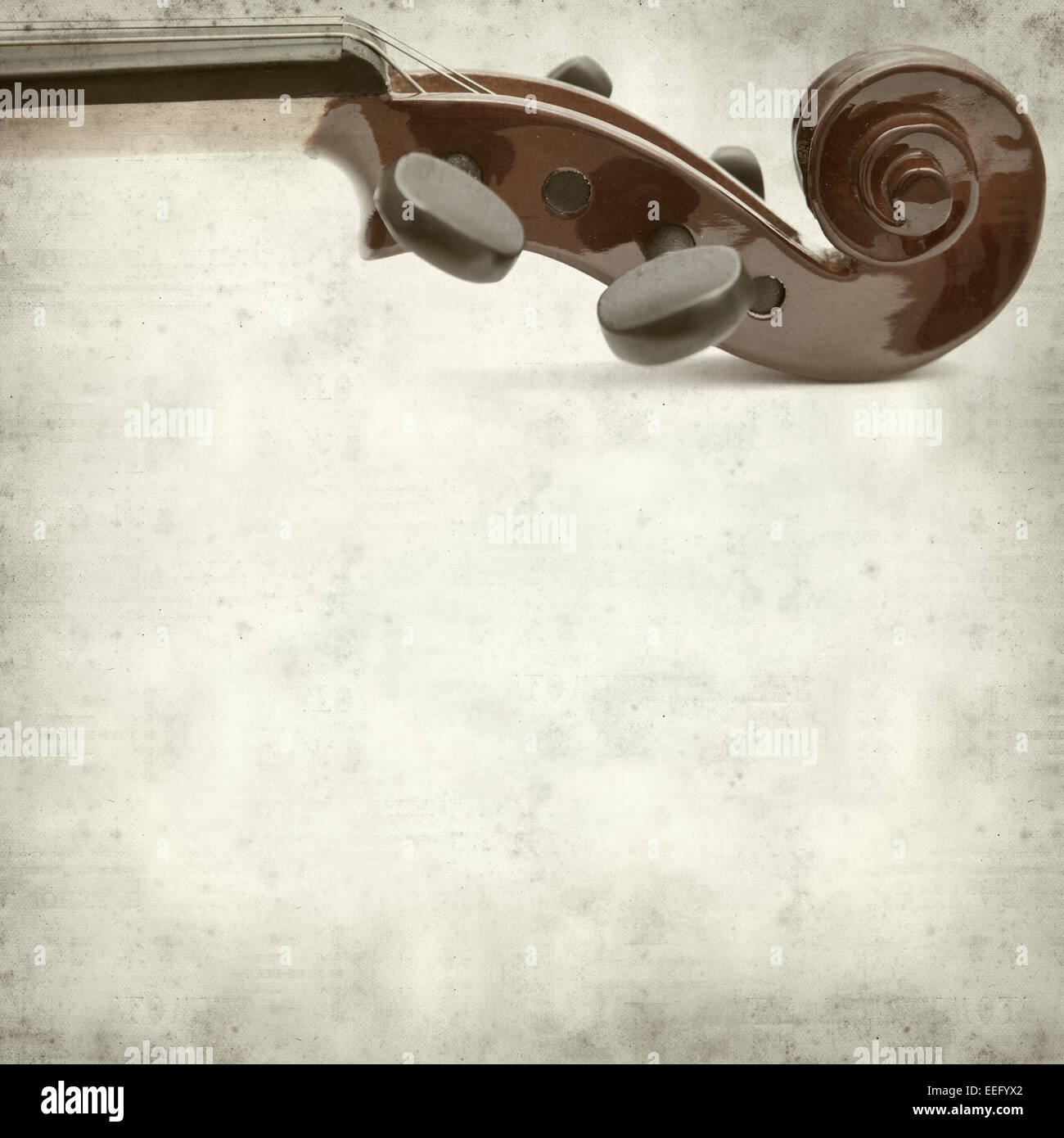 Volin Paper textured old paper background with violin Stock Photo - Alamy