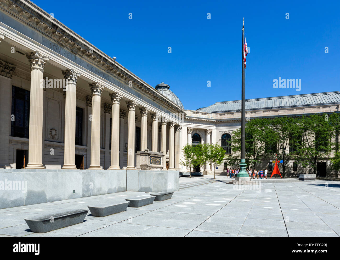 Commons, Woolsey and  Memorial Halls, Hewitt Quadrangle, Yale University, New Haven, Connecticut, USA Stock Photo