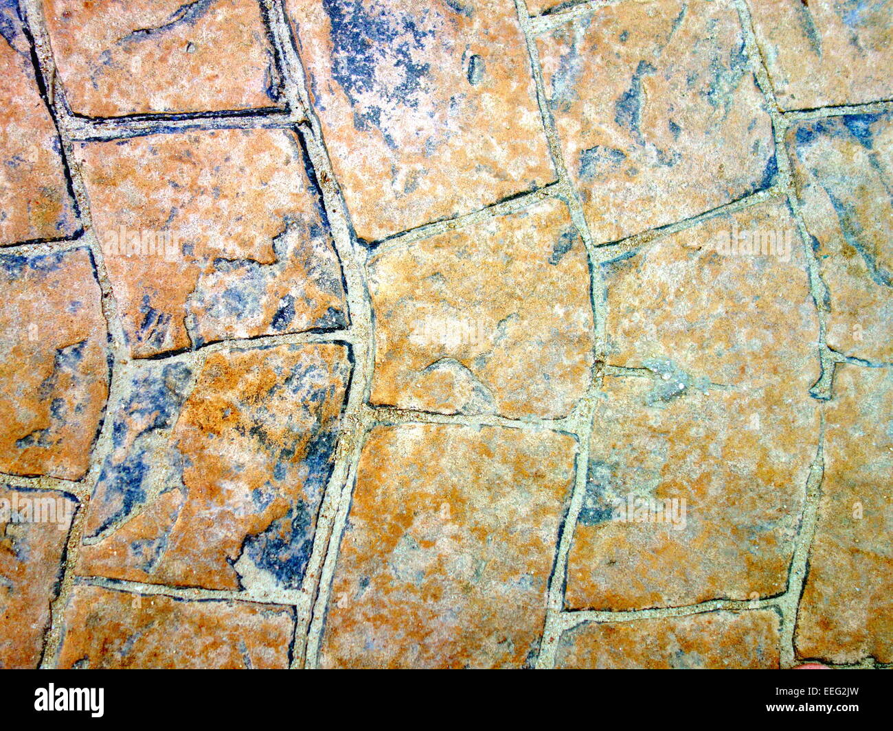 Granite tiles pavement Stock Photo - Alamy